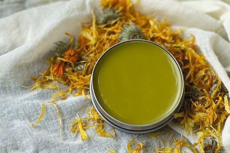 Use calendula ointment