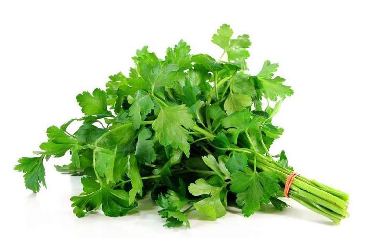 Parsley increases potency